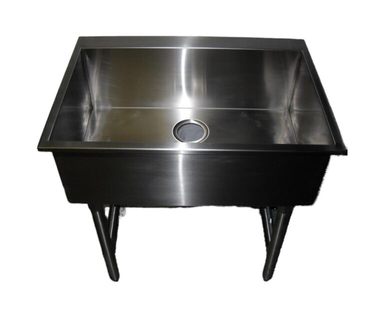 Stainless Steel Mini Sink Basin Wall Mount Tube Holder 5004618 