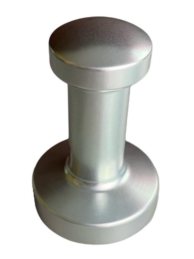 Aluminum 60mm Tamper, Bottom with Grooves